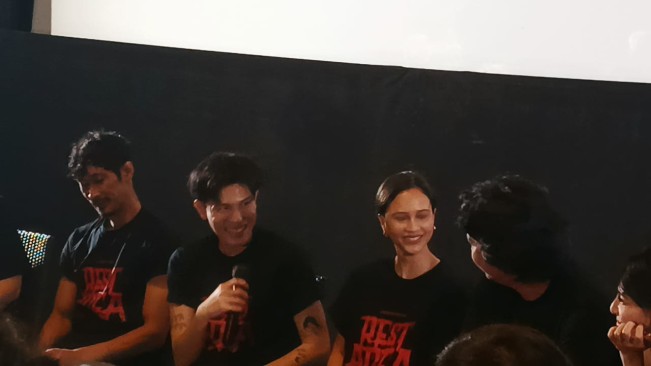 Presscon Film Rest Area di Metropole XXI kawasan Cikini, Jakarta Pusat (20/8) [FTNews/Selvianus Kopong Basar]